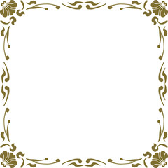 gold square pattern 011