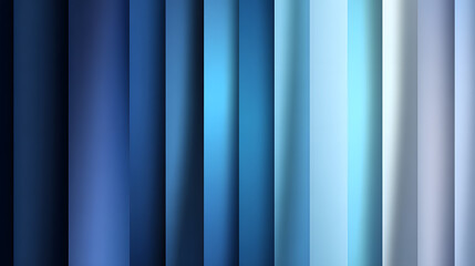Obraz premium Vertical stripes of varying blue shades