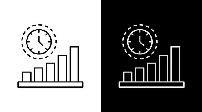 Progess White Icon Set Design