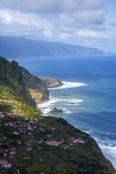 Place Arco de S&atilde;o Jorge, sea, coastal landscape, Miradouro da Beira da Quinta, Madeira, Portugal