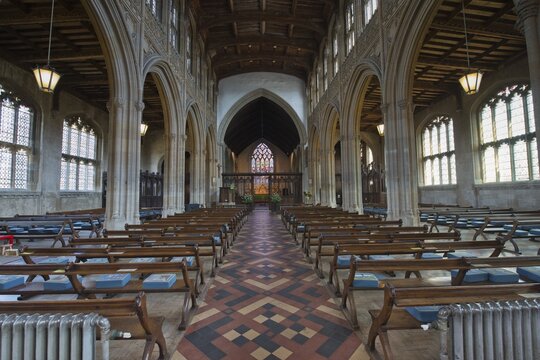 St Peter and St Paul Church, Lavenham, Suffolk, England, United Kingdom
