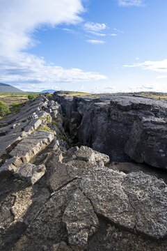 Continental rift between North American and Eurasian Plate, Mid-Atlantic Ridge, Rift Valley, Silfra Fissure, Krafla, North Iceland, Iceland