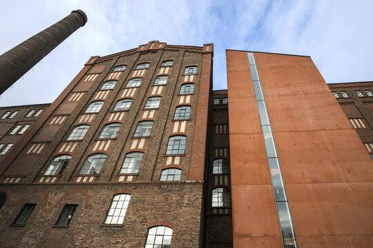 Museum K&uuml;ppersm&uuml;hle, abbreviated MKM, Innenhafen, Duisburg, North Rhine-Westphalia, Germany
