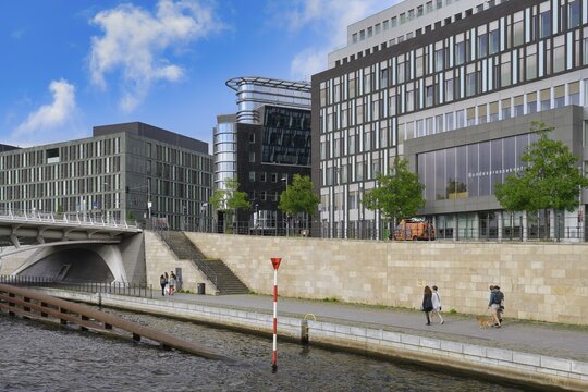 Federal Press Conference building, Government district, Tiergarten, Berlin, Germany