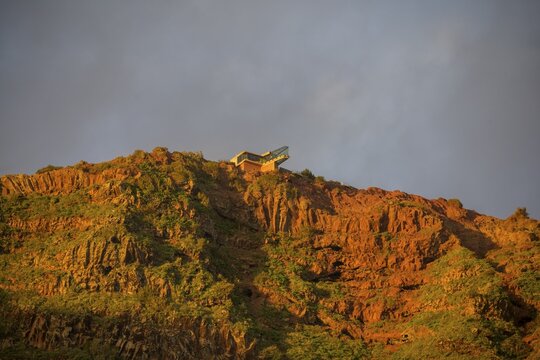 Mirador de Abrante at sunrise, Agulo, La Gomera, Spain