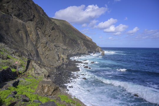 Wild Coast at Pescante de Agulo, La Gomera, Spain