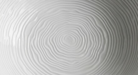 Obraz premium Abstract white glossy liquid ripples background