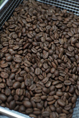 Fototapeta premium medium roasted Arabica coffee beans for filter coffee