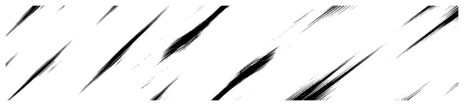 Abstract diagonal scratch texture in vintage engraving style