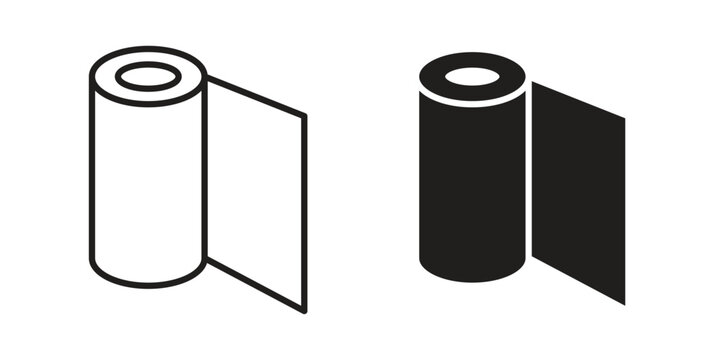 Gauze icon. Simple linear element illustration. Thin stroke sign can be used for web, mobile and UI.