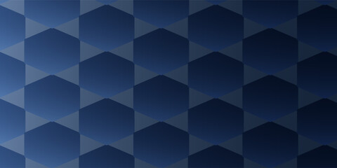 Obraz premium Dark gray hexagons geometric background, minimal honeycomb pattern wallpaper, 3d render illustration elegant gradient modern desaign