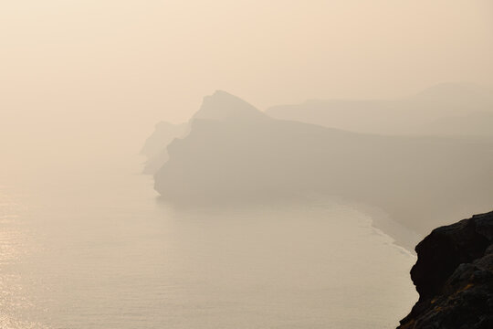 Omani scenery. View from Eftalqout viewpoint