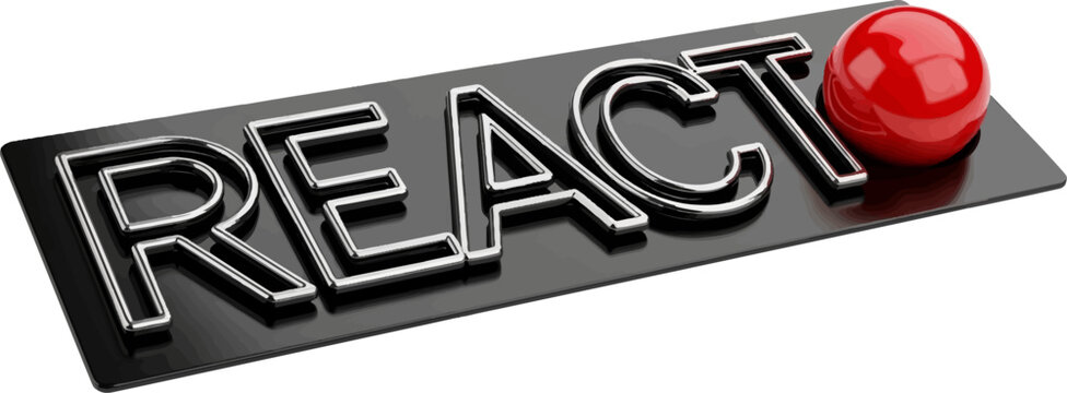 Black rectangular plaque with chrome lettering and a red sphere