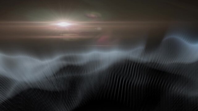 Abstraction of virtual waves creating a nice calming background.
