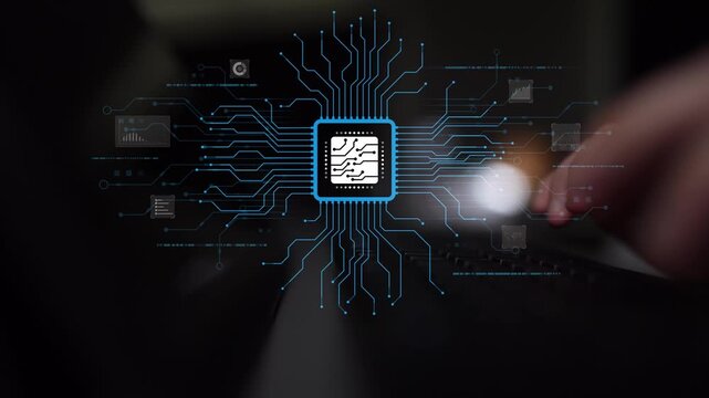 AI Assistant Brain Processor with LLM Technology, Big Data, Machine Learning, Generative AI for Business Support, Future Agentic AI Technology and Artificial Intelligence Prompt Engineering. Muxer