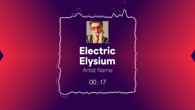 Audio Visualizer Theme 15 &ndash; Dynamic Music Spectrum Animation, Sound Wave Equalizer Display, Modern Audio Reactive Motion Graphics for Music Videos and Social Media