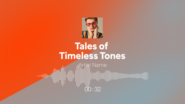 Audio Visualizer Theme 24 &ndash; Dynamic Music Spectrum Animation, Sound Wave Equalizer Display, Modern Audio Reactive Motion Graphics for Music Videos and Social Media