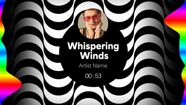 Audio Visualizer Theme 35 &ndash; Dynamic Music Spectrum Animation, Sound Wave Equalizer Display, Modern Audio Reactive Motion Graphics for Music Videos and Social Media