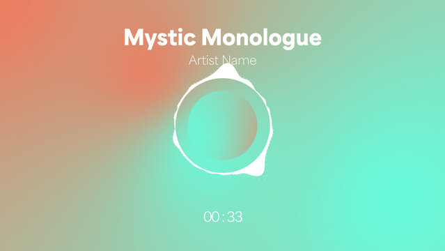 Audio Visualizer Theme 37 &ndash; Dynamic Music Spectrum Animation, Sound Wave Equalizer Display, Modern Audio Reactive Motion Graphics for Music Videos and Social Media