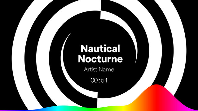 Audio Visualizer Theme 39 &ndash; Dynamic Music Spectrum Animation, Sound Wave Equalizer Display, Modern Audio Reactive Motion Graphics for Music Videos and Social Media