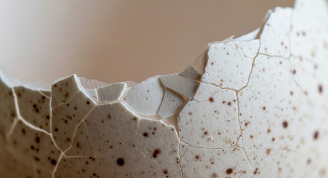 Cracked and Peeling Painted Wall with Chipped Texture Close-Up