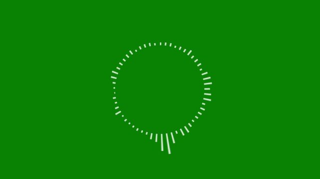 White green audio waveform spectrum animation, abstract sound visualizer equalizer lines, digital music frequency wave, voice record visualization seamless loop backgrounds