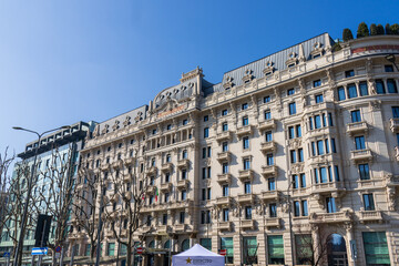 Fototapeta premium Excelsior Hotel Gallia, a Luxury Collection Hotel in Milan Italy IT