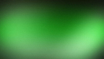 Vibrant green grainy gradient background with dark vignette for aesthetic 4K banner design © Life Background
