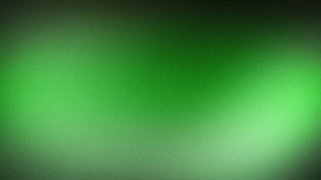 Vibrant green grainy gradient background with dark vignette for aesthetic 4K banner design