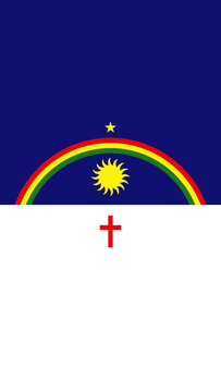 Pernambuco Vertical Flag Vector Banner Design