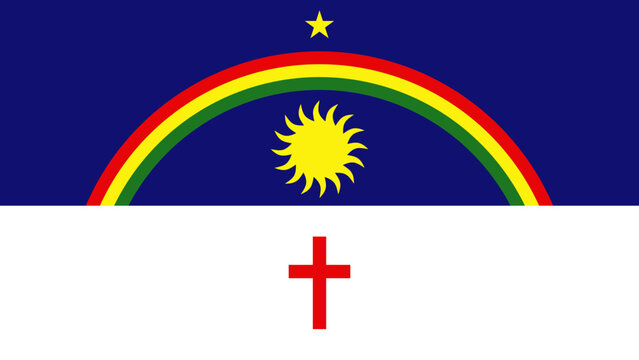Pernambuco State Flag Vector Illustration Graphic