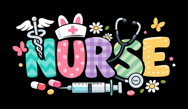 Cute Easter Nurse Medical Humor