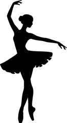 Ballerina SVG Cut Files for Cricut & Silhouette © Faisal