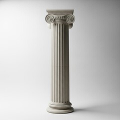 Obraz premium Classical Ionic Column Architectural Element