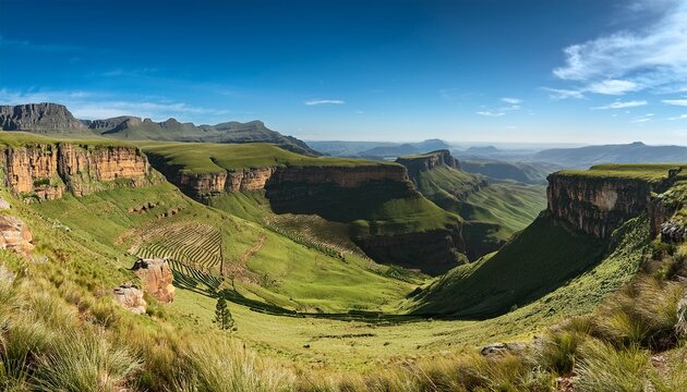 The Amphitheatre In Drakensberg North South Africa