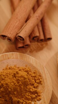 Indian asian spices mix, cardamom, cloves, curry, curcuma, Authentic Spice Collection: Indian and Asian Food Spices Set the Stage for Culinary Creativity