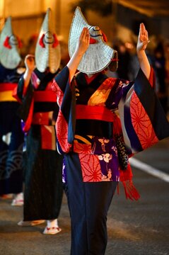 西馬音内盆踊り　秋田県羽後町