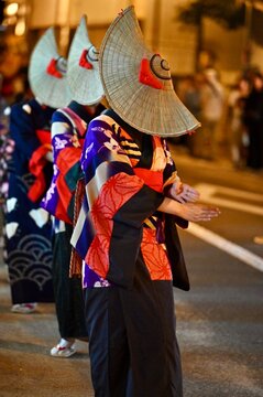 西馬音内盆踊り　秋田県羽後町