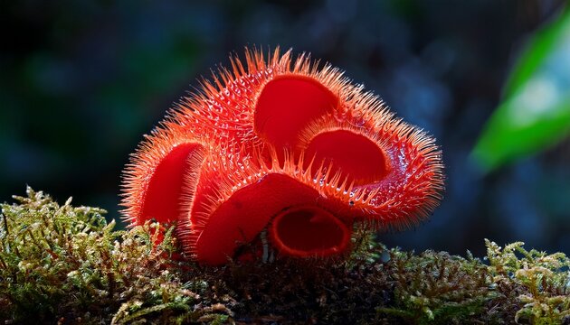 Phallus Rubicundus Devils Stinkhorn Is A Species Of Fungus Found In Tropical Regions It Has The Typical Stinkhorn Structure Consisting Of A Sponge Stalk Tall Arising From A Gelatinous Egg