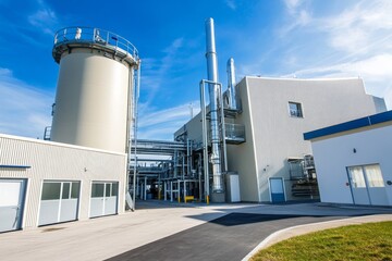 Robotics powered waste to energy plant processes food waste to create biogas and reduce environmental impact in November