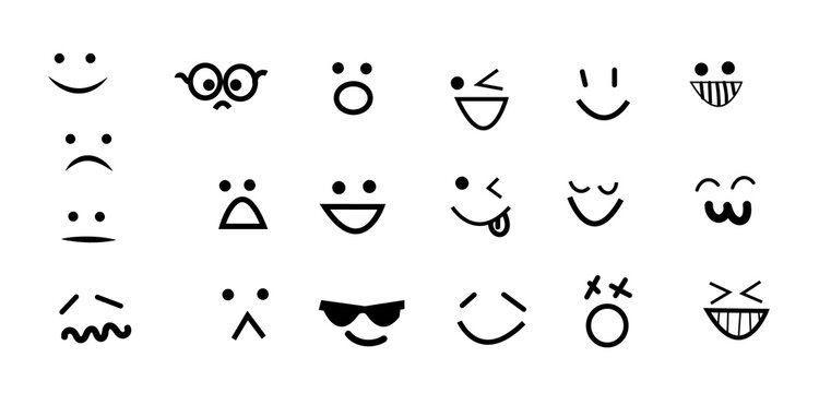 set of different types of icons