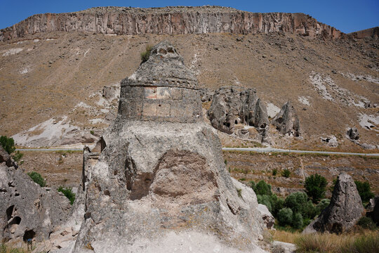 Kubbeli Domed Church in Soganli Valley, Kayseri, Turkiye