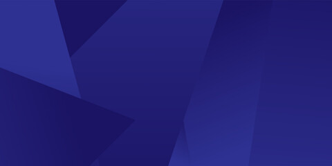Fototapeta premium Modern dark blue paper background with dark 3d layered line triangle texture in elegant website or textured paper design