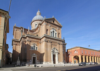 Obraz premium la Basilica della Vergine della Ghiara a Reggio Emilia