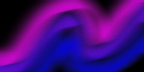 Abstract Neon Purple and Blue Mesh Gradient Background with Fluid Liquid Wave Motion