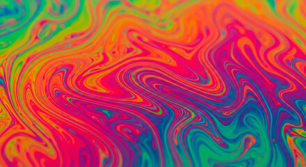 Fototapeta premium A vibrant and colorful abstract background with swirling patterns and bright hues