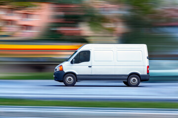 The courier in the white van is already on his way to you with your package  © wojtek