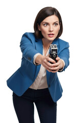 Police action scene urban dynamic isolated on transparent background