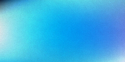Abstract blue grainy gradient background with soft texture, minimalist cyan lo-fi aesthetic wallpaper for social media, website header, and modern graphic design projects.