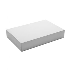 Naklejka premium A white rectangular object with a flat top and straight edges isolated on transparent background